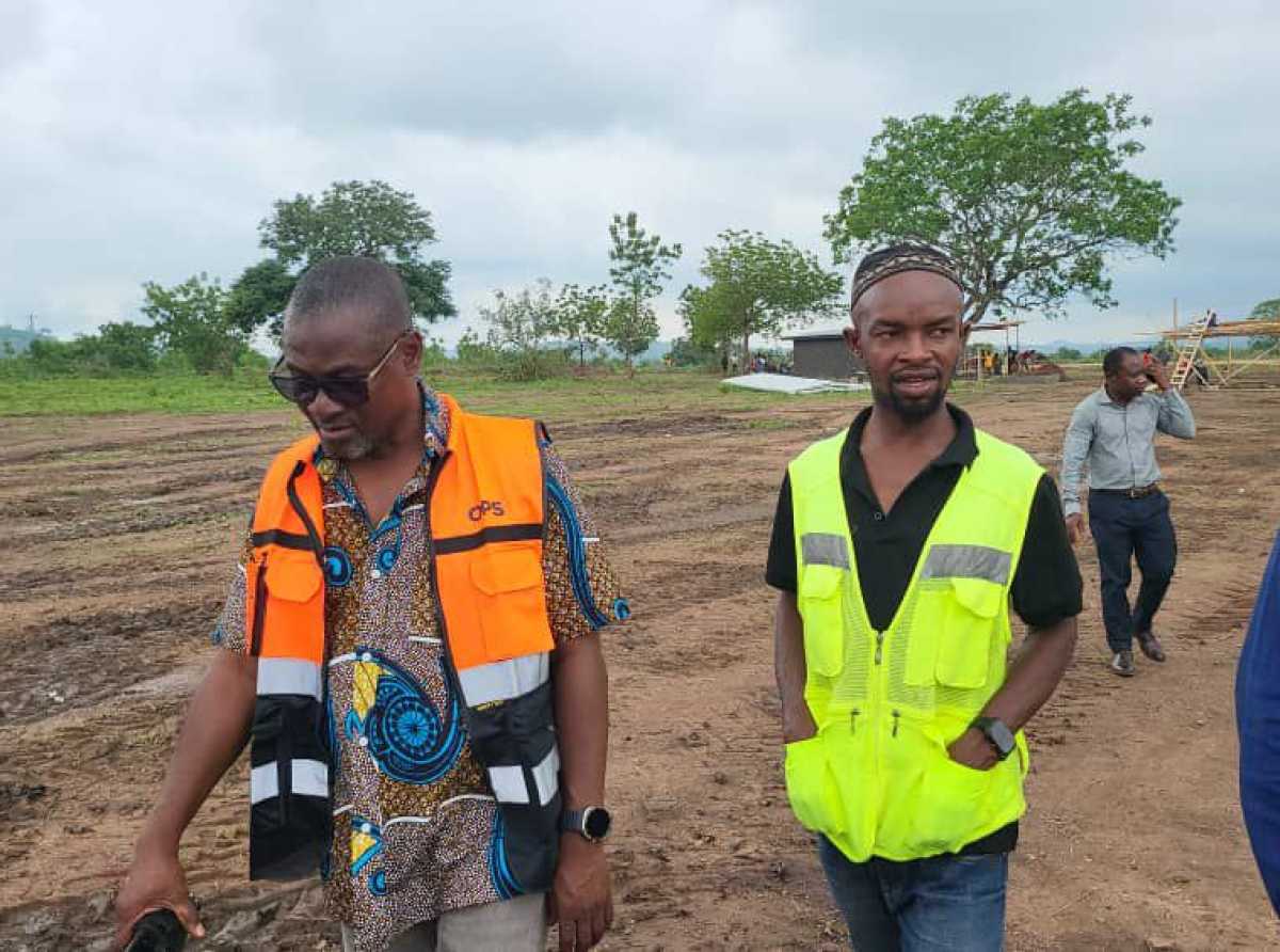 NDC Regional Coordinator Inspects Ongoing Development Projects in South Dayi